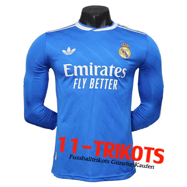 Real Madrid Third Trikot Langarms 2025/2026