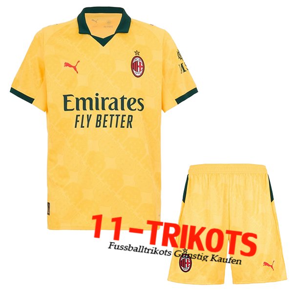 Neues AC Milan Kinder Third Trikot 2025/2026