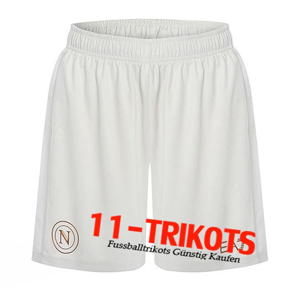 SSC Neapel Fussball Shorts Auswärtstrikot 2025/2026