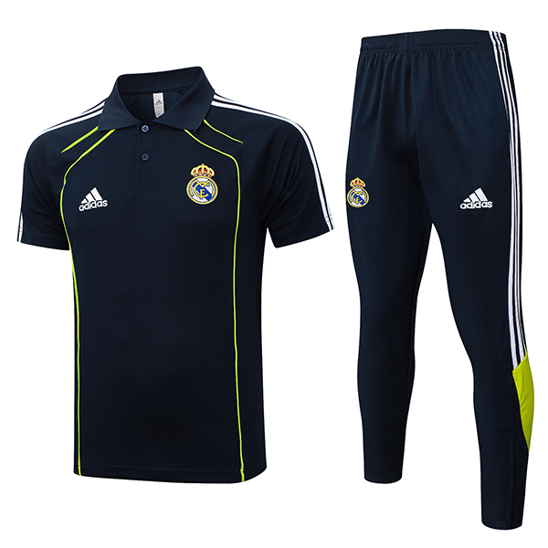 Real Madrid Poloshirt Schwarz/Weiß/Grün 2025/2026