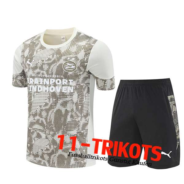 PSV Eindhoven Trainingstrikot Beige/Braun 2025/2026