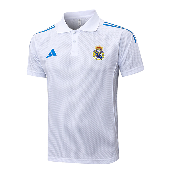 Real Madrid Poloshirt Weiß/Blau 2025/2026