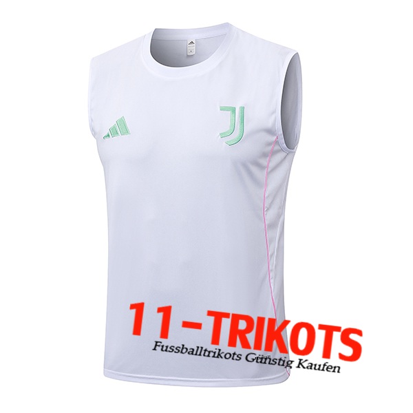 Juventus Trainings-Tanktops Weiß 2025/2026