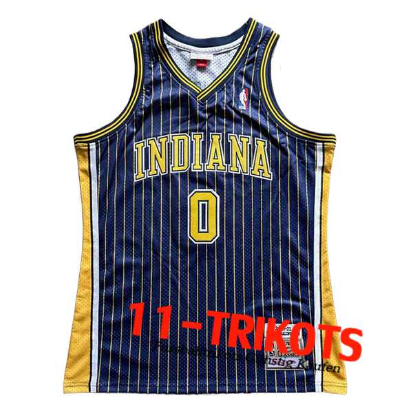 Indiana Pacers Trikot (HALIBURTON #0) 2025/26 Blau/Gelb/Weiß