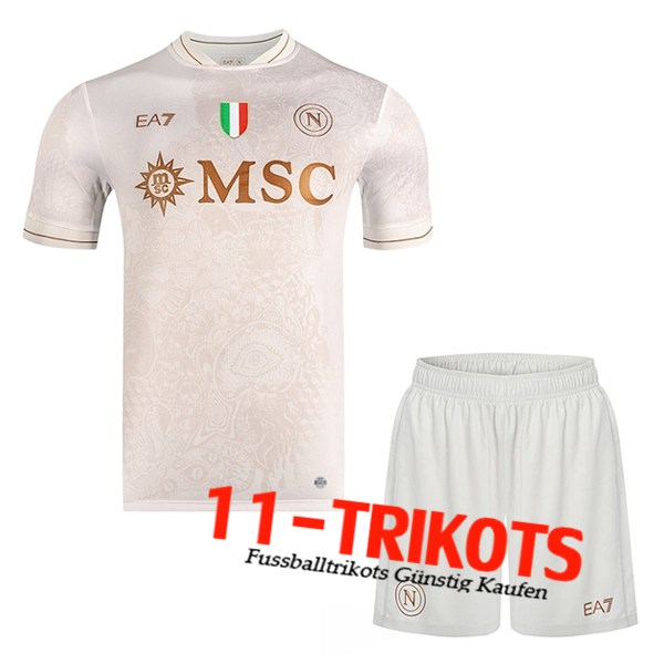 SSC Neapel Auswärtstrikot + Shorts 2025/2026