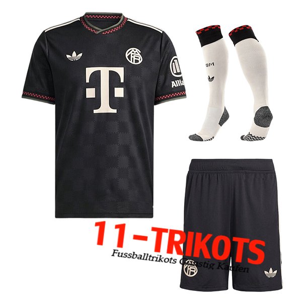 Bayern Munchen Fussball Trikots Champions League (Shorts + Socken) 2025/2026