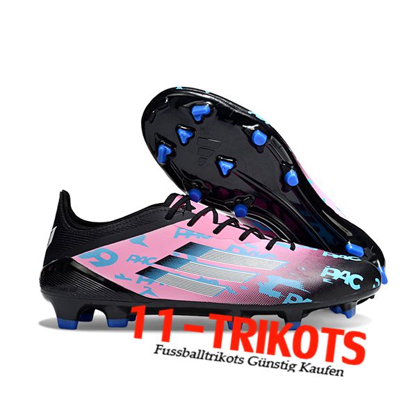 Adidas Fussballschuhe F50 ELITE FG Rosa/Schwarz/Blau