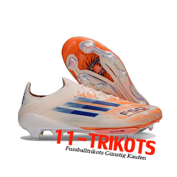 Adidas Fussballschuhe F50+.1 FG Orange/Blau