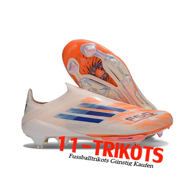 Adidas Fussballschuhe F50+ FG Orange/Blau