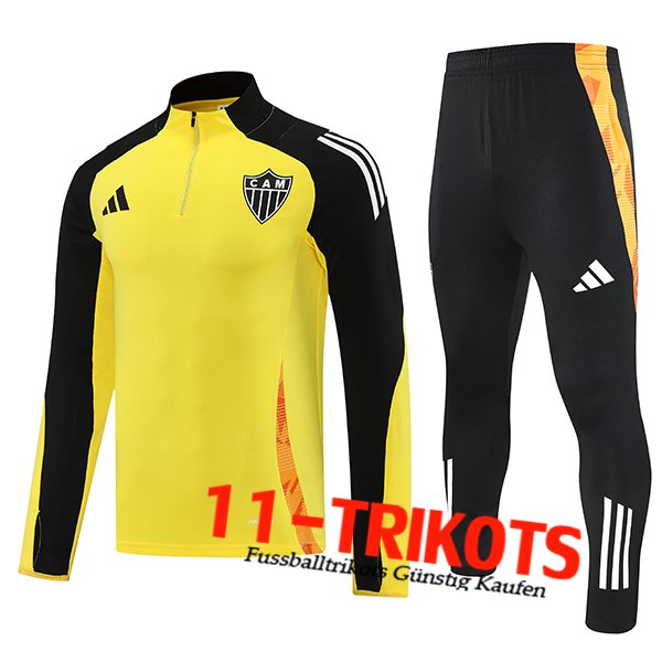Atletico Trainingsanzug Mineiro Gelb/Schwarz 2025/2026