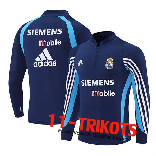 Real Madrid Trainingsanzug Königsblau 2025/2026 -02
