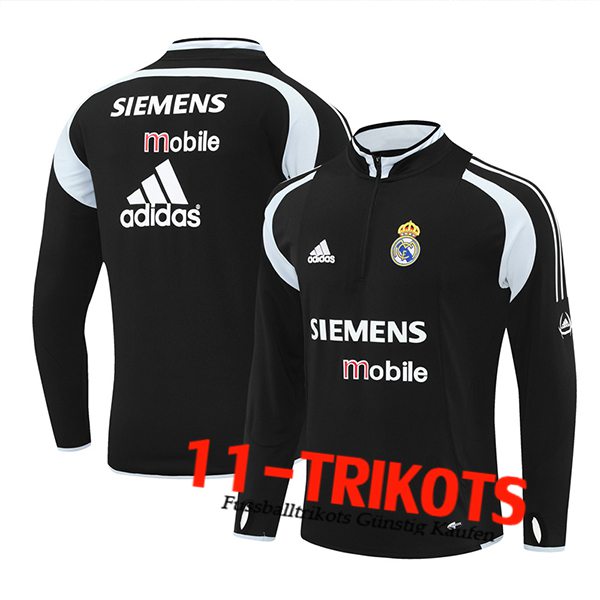 Real Madrid Trainingsanzug Schwarz/Grau 2025/2026 -03