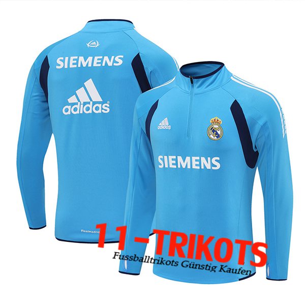 Real Madrid Trainingsanzug Hellblau 2025/2026 -03
