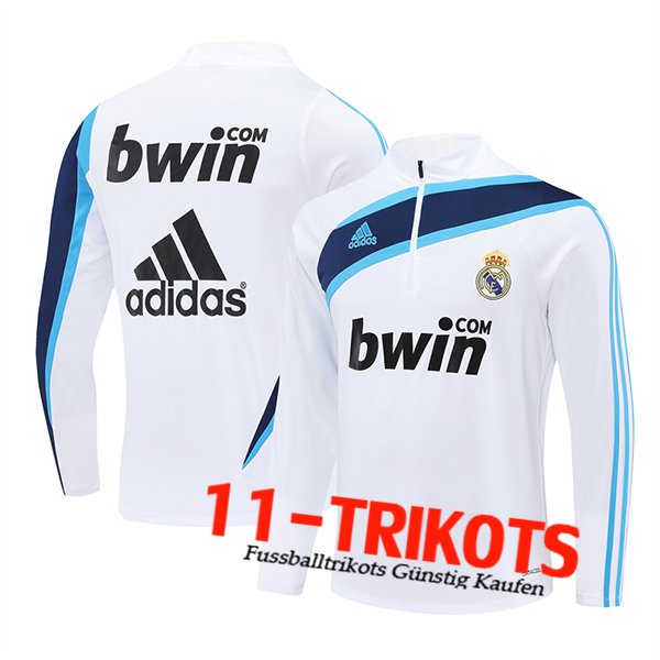 Real Madrid Trainingsanzug Weiß/Blau 2025/2026 -02