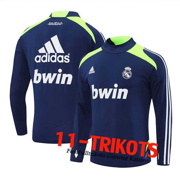 Real Madrid Trainingsanzug Blau/Grün 2025/2026 -03
