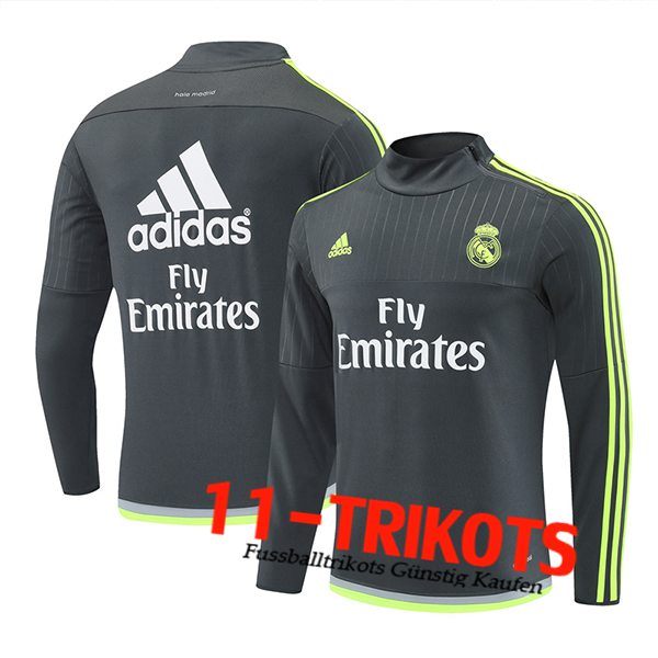 Real Madrid Trainingsanzug Grau/Grün 2025/2026