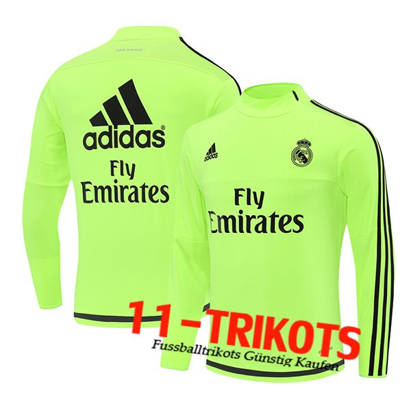 Real Madrid Trainingsanzug Grün/Schwarz 2025/2026
