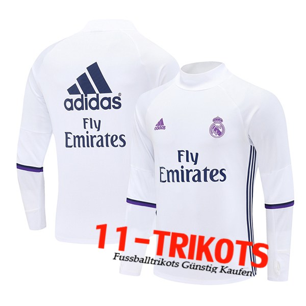 Real Madrid Trainingsanzug Weiß/lila 2025/2026 -02