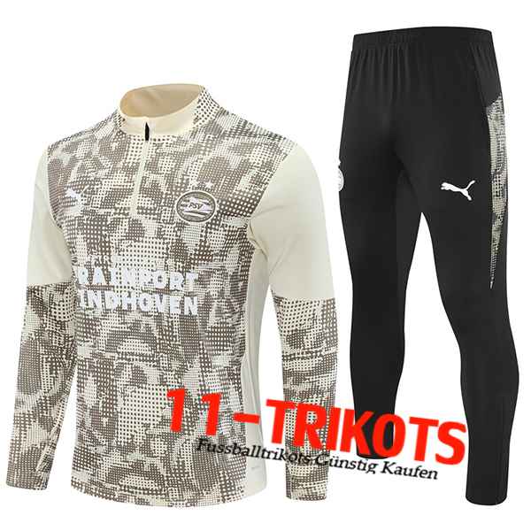 PSV Eindhoven Trainingsanzug Beige/Braun 2025/2026