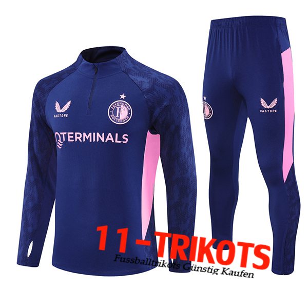 Feyenoord Trainingsanzug lila/Rosa 2025/2026