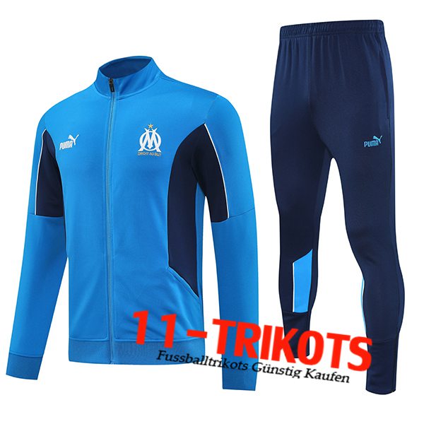 Marseille Trainingsanzug jacke Blau 2025/2026
