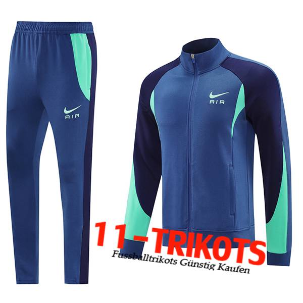 Nike Trainingsanzug jacke Blau/Grün 2025/2026
