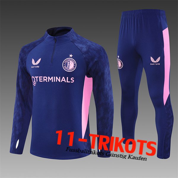 Feyenoord Trainingsanzug Kinder lila/Rosa 2025/2026