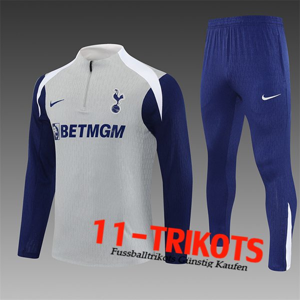 Tottenham Hotspur Trainingsanzug Kinder Grau/Blau/Weiß 2025/2026