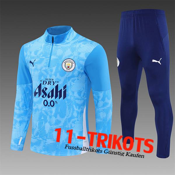 Manchester City Trainingsanzug Kinder Hellblau 2025/2026