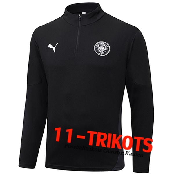 Manchester City Training Sweatshirt Schwarz 2025/2026