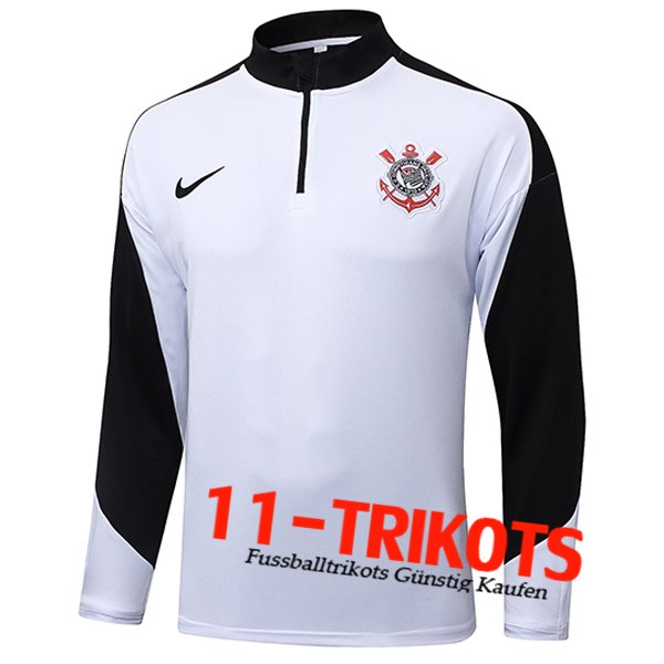 Corinthians Training Sweatshirt Weiß/Schwarz 2025/2026 -02