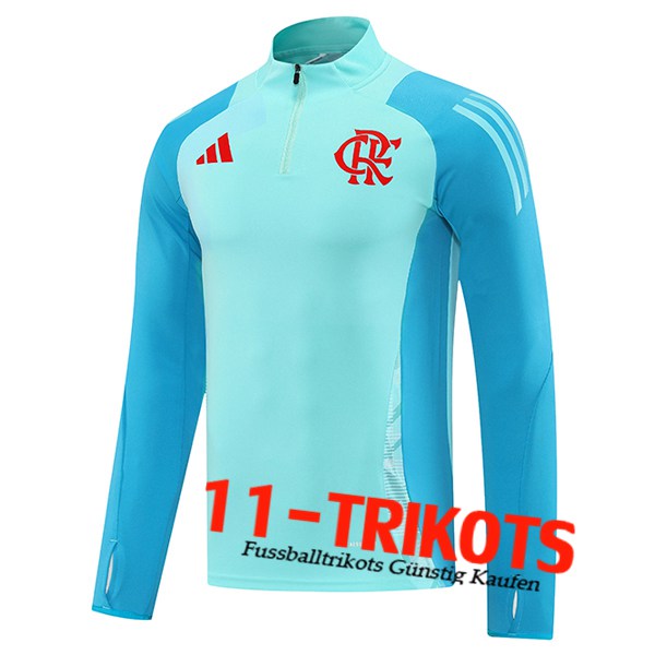 Flamenco Training Sweatshirt Grün/Blau 2025/2026