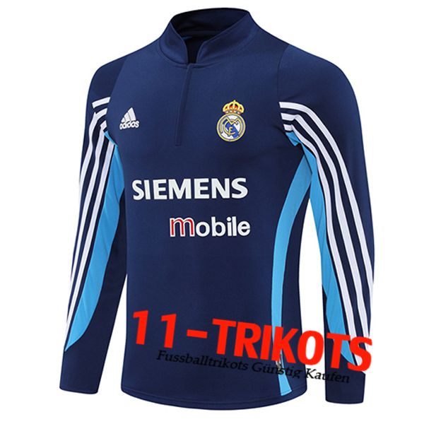 Real Madrid Training Sweatshirt Königsblau 2025/2026 -02