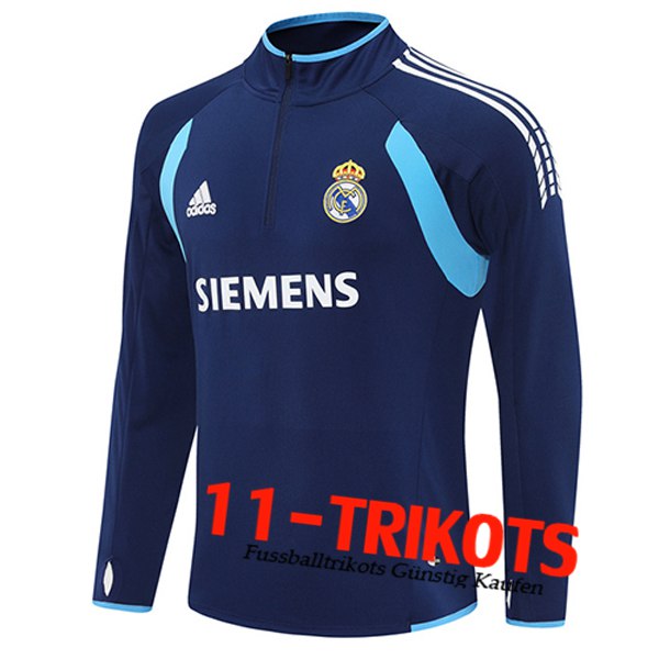 Real Madrid Training Sweatshirt Königsblau 2025/2026 -03