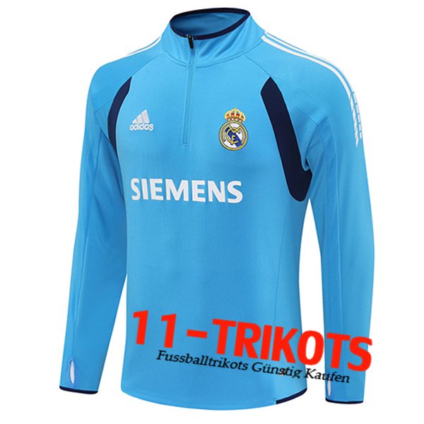Real Madrid Training Sweatshirt Hellblau 2025/2026