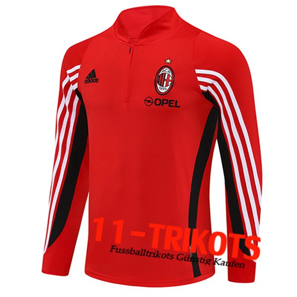 AC Milan Training Sweatshirt Rot/Schwarz/Weiß 2025/2026