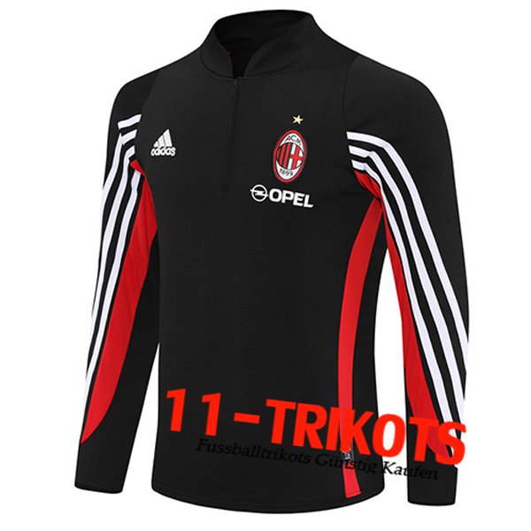 AC Milan Training Sweatshirt Schwarz/Weiß/Rot 2025/2026
