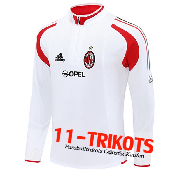 AC Milan Training Sweatshirt Weiß/Rot 2025/2026