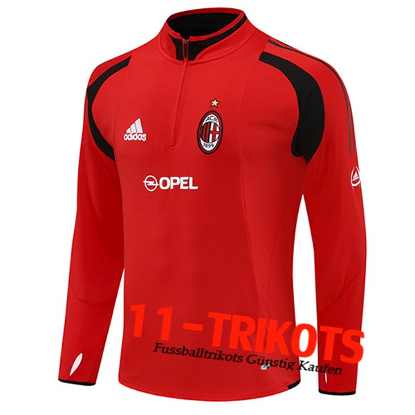 AC Milan Training Sweatshirt Rot/Schwarz 2025/2026