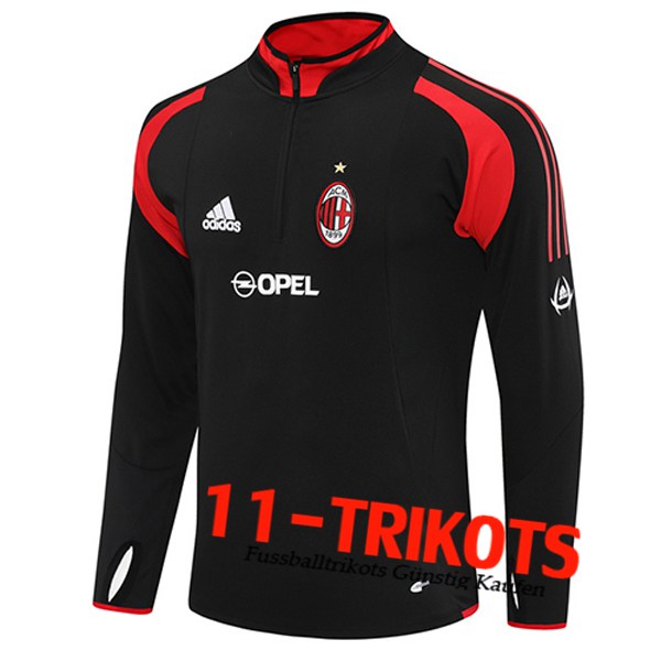 AC Milan Training Sweatshirt Schwarz/Rot 2025/2026