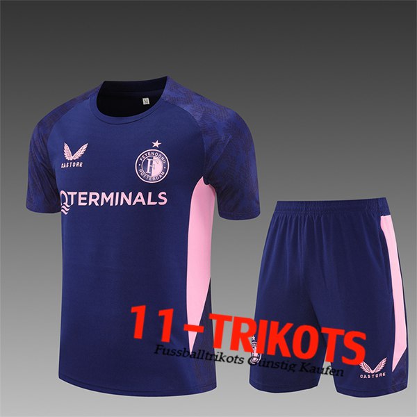 Feyenoord Trainingstrikot Kinder lila/Rosa 2025/2026