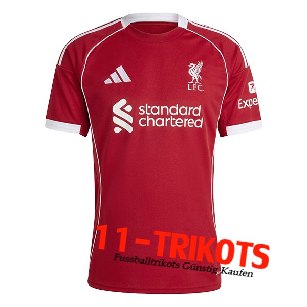 Neues FC Liverpool Heimtrikot 2025/2026