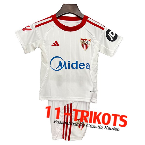 Neues Sevilla FC Kinder Heimtrikot 2025/2026