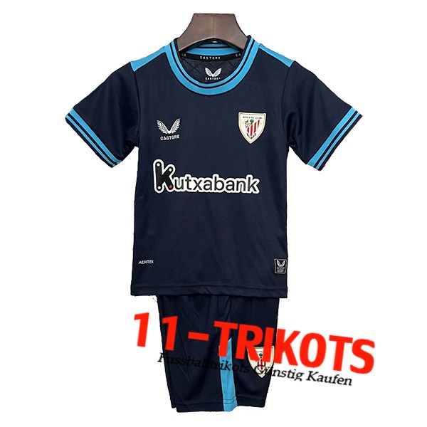 Neues Athletic Bilbao Kinder Auswärtstrikot 2025/2026
