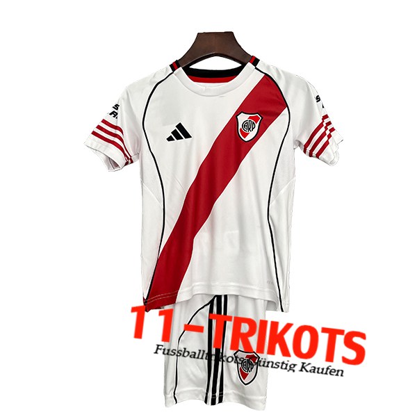 Neues River Plate Kinder Heimtrikot 2025/2026