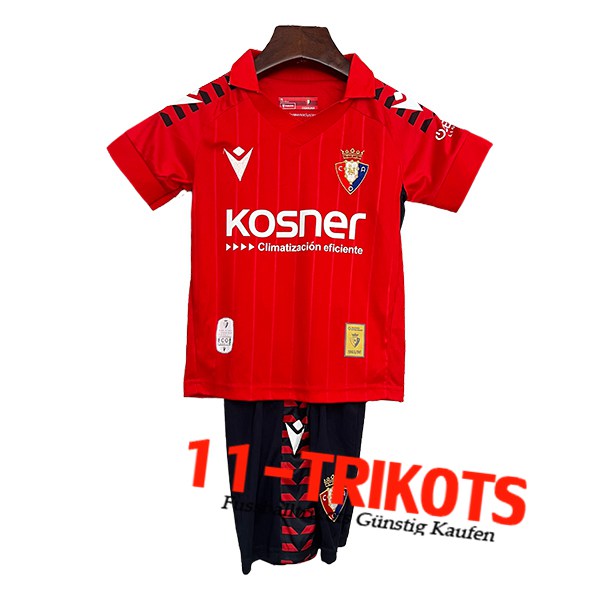 Neues Osasuna Kinder Heimtrikot 2025/2026