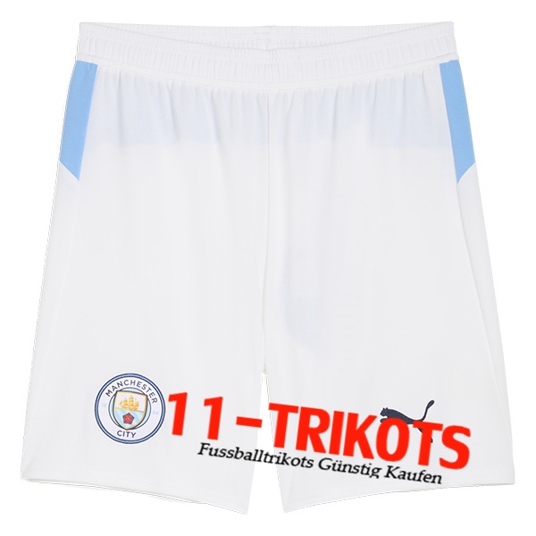 Manchester City Fussball Shorts Heimtrikot 2025/2026