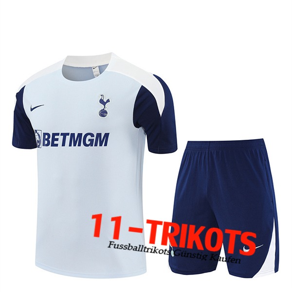 Tottenham Hotspur Trainingstrikot Grau/Blau/Weiß 2025/2026