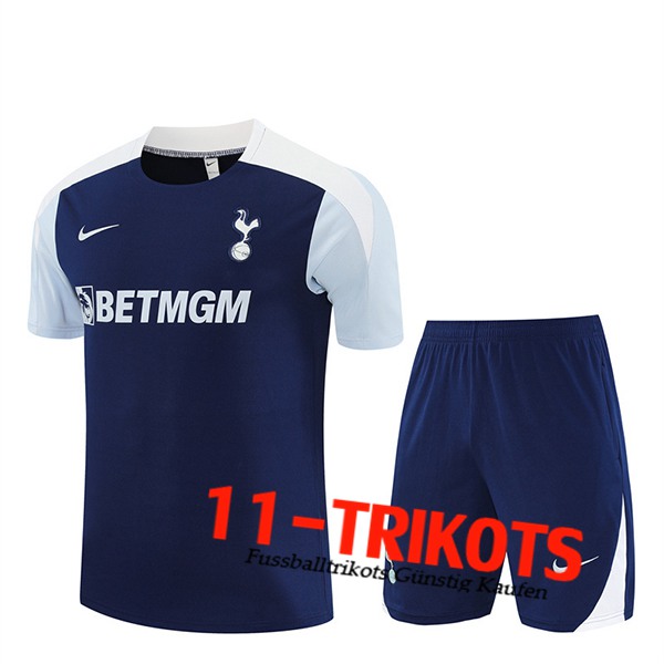 Tottenham Hotspur Trainingstrikot Blau/Grau/Weiß 2025/2026