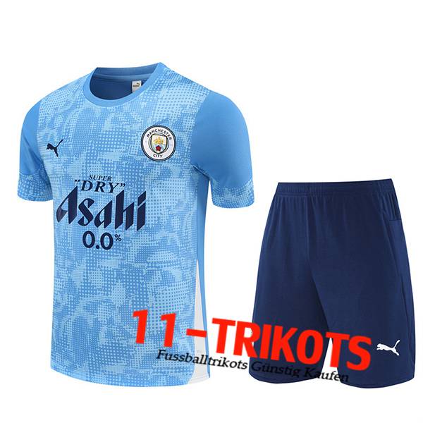 Manchester City Trainingstrikot Blau 2025/2026 -03